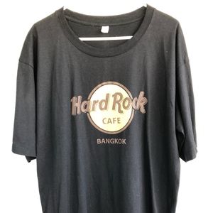 hard rock cafe bangkok black 2xl graphic tee